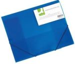 Q-CONNECT farde à rabats, A4, 3 rabats e