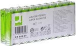Q-CONNECT batterijen AAA, pak van 20 stu
