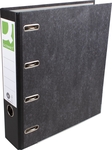 Q-CONNECT ordner, voor ft A4, gewolkt, dubbel, rug van 8 cm, zwart