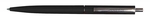 Q-CONNECT balpen, 0,7 mm, medium punt, metalen clip, zwart, doos van 50 stuks