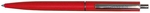 Q-CONNECT balpen, 0,7 mm, medium punt, metalen clip, rood, doos van 20 stuks