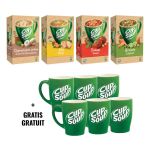 Actie Cup a Soup champignon, kip, tomaat