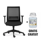 bureaustoel Evora  + GRATIS 1 x Yankee k