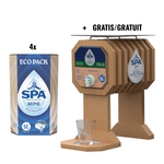ACTIE SPA: 4 x Spa Reine, eco pack van 5 l (ref. 051829) + GRATIS 1 x dispenser