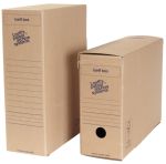 Loeff's Box, ft 37 x 26 x 11,5 cm, bruin, pak van 50 stuks