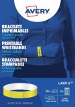 Avery bedrukbare polsbandjes, 18 x265 mm