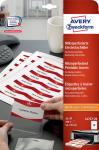 Avery Badge ft 54 x 90 mm, 200 stuks