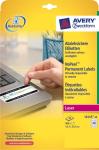 Avery Etiketten NO-PEEL 45,7 x 25,4mm   