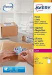 Avery L7167B-100 zelfklev. etiket,199,6x