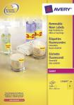 Avery etiketten 99,1 x 38,1 mm, 14/blad,