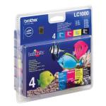 Brother ink cartridge LC1000 valuepack B