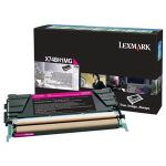 Lexmark X748 tonercartridge magenta return program -1000 pagina's