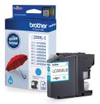 Brother inkt cartridge LC-225XLC Cyan