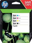 HP 364 CMYK ink cartridge Combo Pack standardcapaciteit