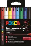 Uni POSCA paintmarker PC-1MR, 0,7 mm, 8 
