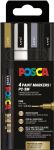 Uni POSCA paintmarker PC-3M, 1,5mm,4 st