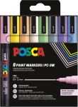 Uni POSCA paintmarker PC-3M, 1,5 mm, 8 s
