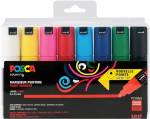 Posca paintmarker PC-7M, set van 8marker