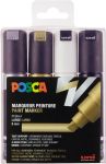 Posca paintmarker PC-8K, 4 st, assorti