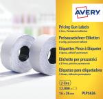 Avery étiquettes pour étiqueteuse perman