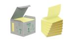 Post-It Z-NOTES jaune 100F TOUR 6X