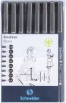 Schneider fineliner Pictus, etui van 8 s