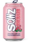 SQWZ frisdrank Rhubarb BIO, blikjevan 33