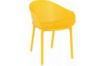 Sky kuipstoel, geel, geschikt voor binnen en buiten