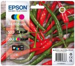 Epson inkt 503XL/503, 165 - 550 pagina's