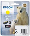 Epson 26 inktcartouche jaune  4,5ml300 p