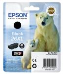 Epson 26XL cartouche d'encre noir 12,2ml 500 pages T262140