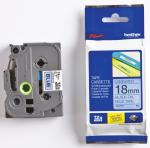 Brother ruban TZ-541 18mm noir surbleu