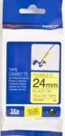 Brother P-Touch tape TZ-FX651 - 24mm Bla