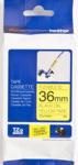 Brother P-Touch tape TZ-FX661 - 36mm Bla