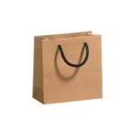 Sac cadeau kraft brun, S, 6 x 15 x 15 cm