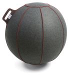 Vluv Velt zitbal Grey-Melange / Red 75cm