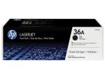 HP toner CB436AD 36A, noir, 2 x 2000 pag