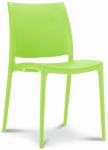Chaise de cantine / chaise de patio Maya vert