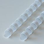 Fellowes Anneaux plastique rond 8mmblanc